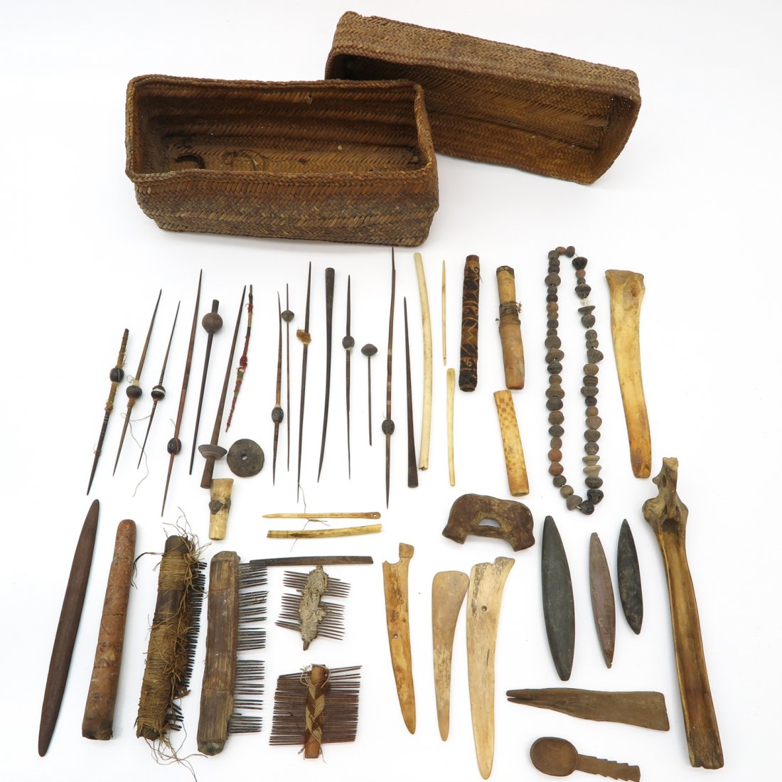 Basket filled with Artifacts (1 of 3)