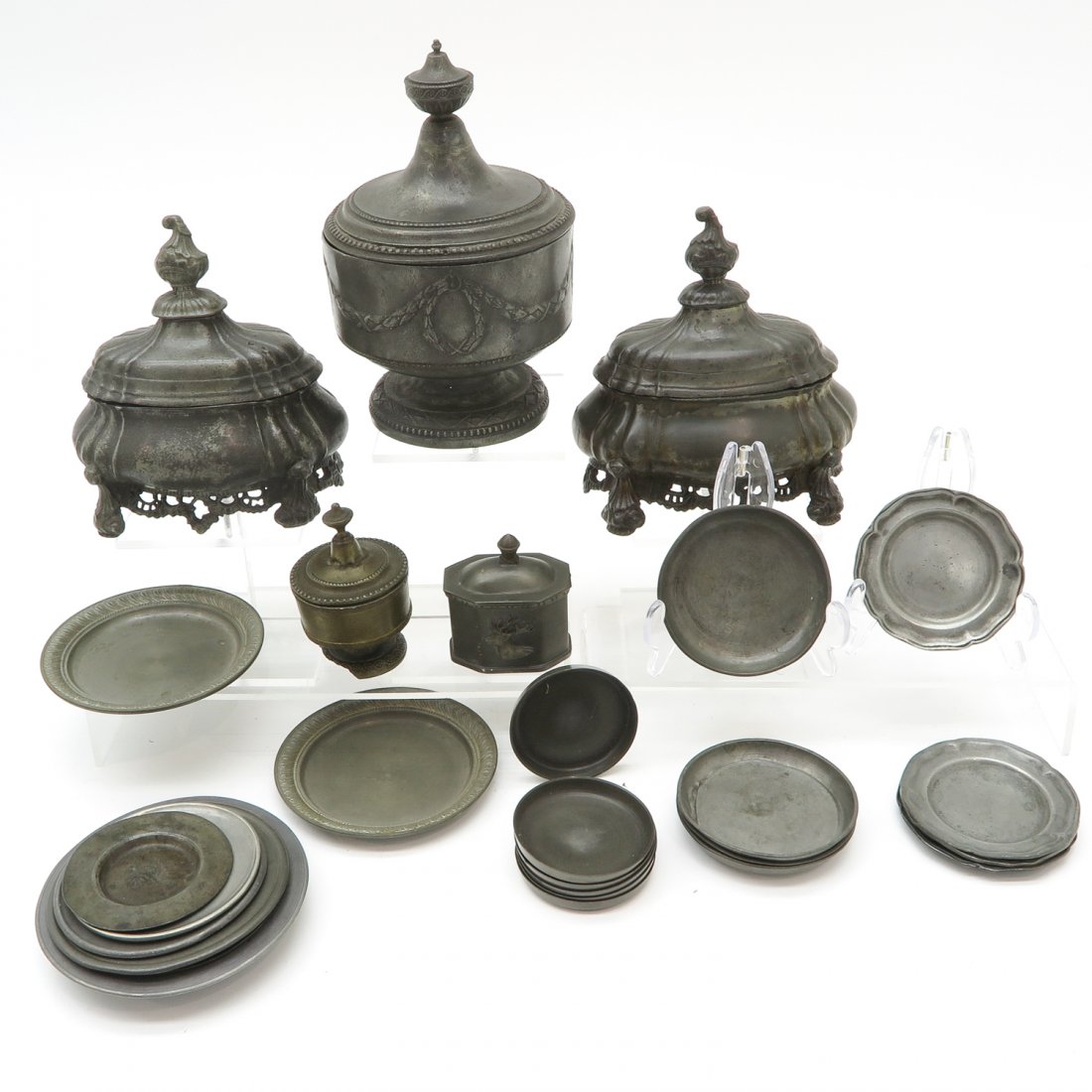 Lot of 18th / 19th Century Pewter (1 of 1)