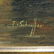 Signed J. Schaeffer Oil on Canvas - 2