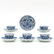 Lot of 18th Century China Porcelain Cups and Saucers