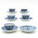 Lot of 18th Century China Porcelain Cups and Saucers - 2