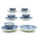 Lot of 18th Century China Porcelain Cups and Saucers - 3