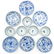 Lot of 18th Century China Porcelain Cups and Saucers - 5