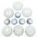 Lot of 18th Century China Porcelain Cups and Saucers - 6