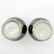 Pair of China Porcelain Famille Noir Vases - 6