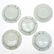 Lot of 5 18th Century Famille Rose Decor Plates - 2