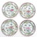 China Porcelain 18th Century Famille Rose Decor Plates