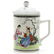 China Porcelain Guangxu Period Tankard with Lid