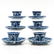 Lot of 18th Century China Porcelain Cups and Saucers - 3