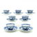 Lot of 18th Century China Porcelain Cups and Saucers