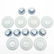 Lot of 18th Century China Porcelain Cups and Saucers - 6