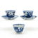 Lot of 18th Century China Porcelain Cups and Saucers