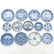 Diverse Lot of China Porcelain Saucers
