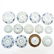 Diverse Lot of China Porcelain Saucers - 2
