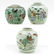 Lot of 3 Ginger Jars