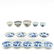 Diverse Lot of China Porcelain Cups and Saucers