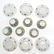 Lot of China Porcelain Cups and Saucers - 6