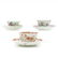Lot of 18th Century China Porcelain Cups and Saucers - 4