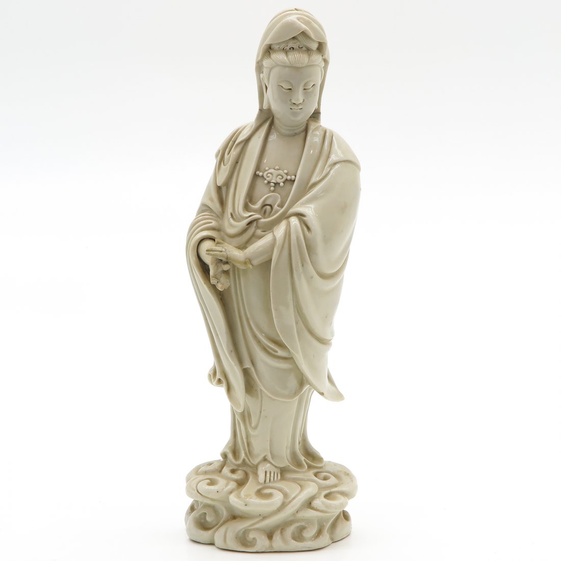 18th Century Blanc de Chine Quan Yin Sculpture (1 of 6)
