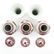 5 Pieces Famille Rose Decor Garniture Set - 5