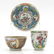 Lot of 18th Century China Porcelain Cups and Saucers - 4