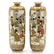 Lot of 2 Japanese Satsuma Decor Altar Vases