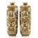 Lot of 2 Japanese Satsuma Decor Altar Vases - 2