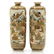 Lot of 2 Japanese Satsuma Decor Altar Vases - 3