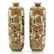 Lot of 2 Japanese Satsuma Decor Altar Vases - 4