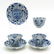 18th Century Kangxi Period Cups and Saucers