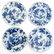 Lot of 18th Century China Porcelain Plates