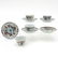 Lot of 18th Century China Porcelain Cups and Saucers