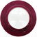 18th/19th Century China Porcelain Plate with Ruby Back - 2