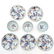 18th Century Chinese Imari Decor Cups and Saucers - 5