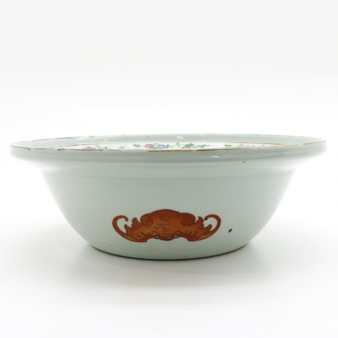 China Porcelain Famille Verte Decor Wash Bowl (1 of 6)