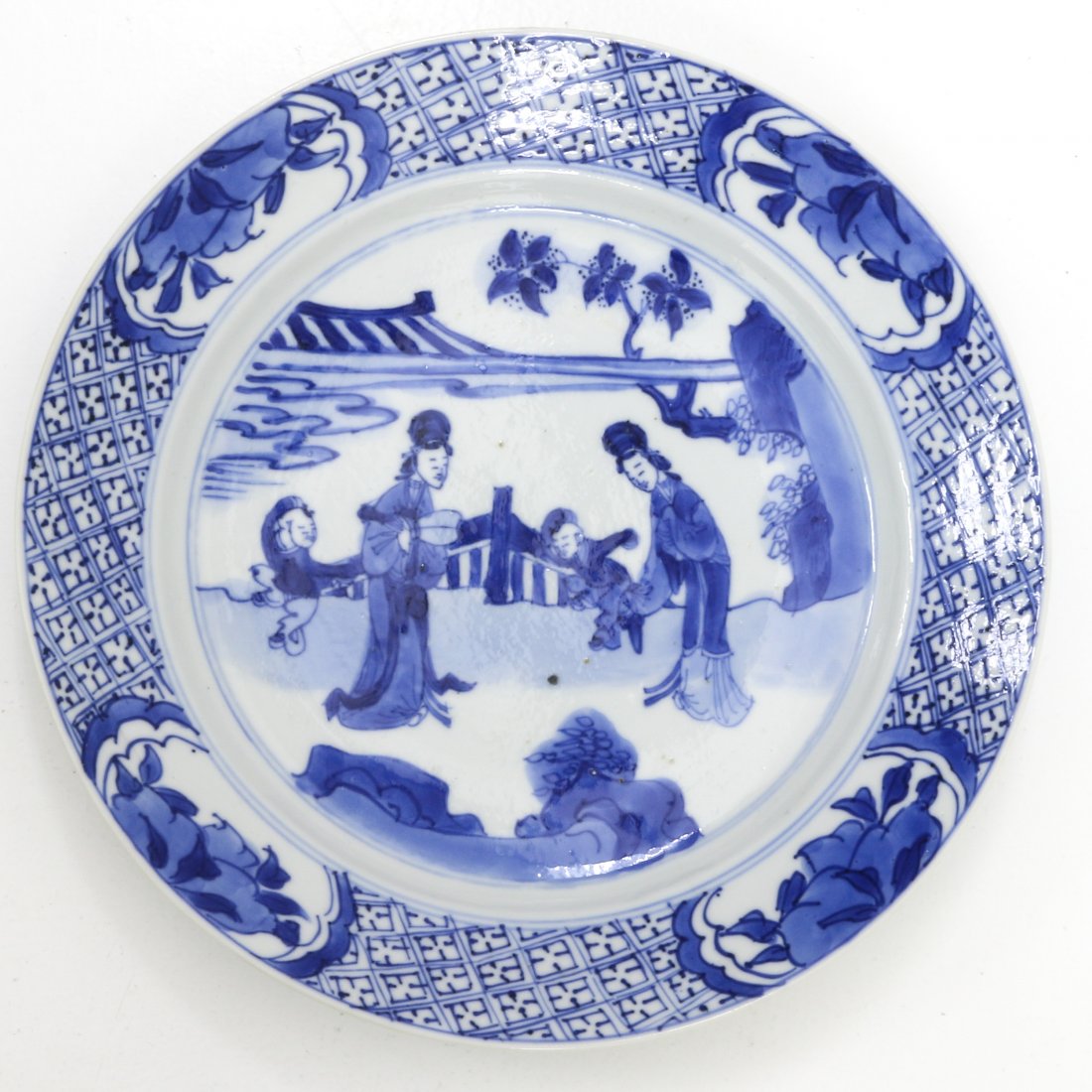 China Porcelain Kangxi Period Plate (1 of 2)