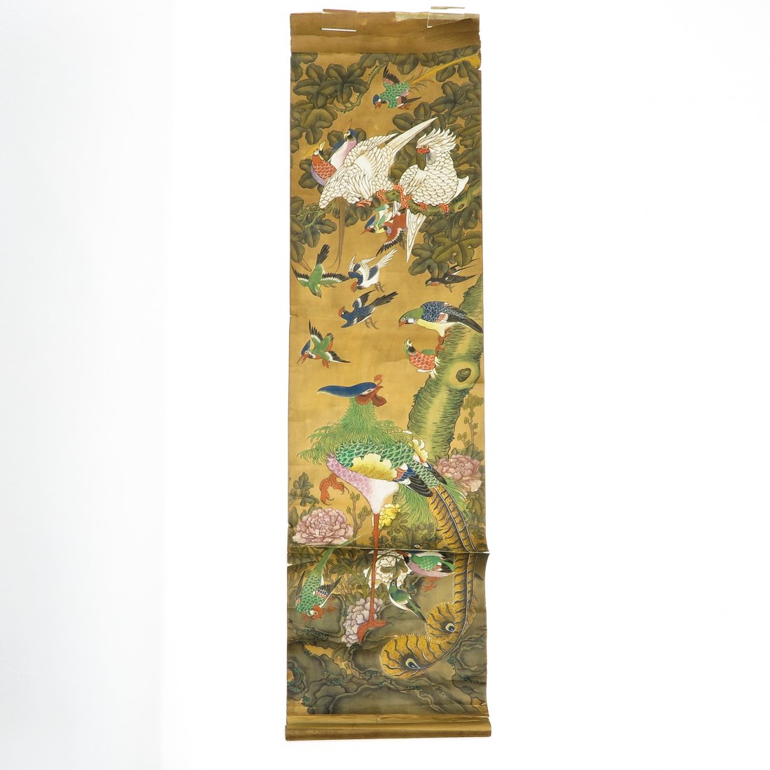 Chinese Painted Scroll on Silk (1 of 1)
