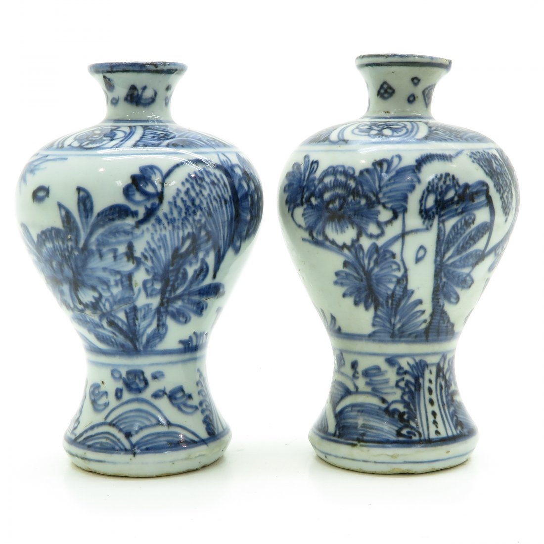 Lot of 2 China Porcelain Vases (1 of 6)