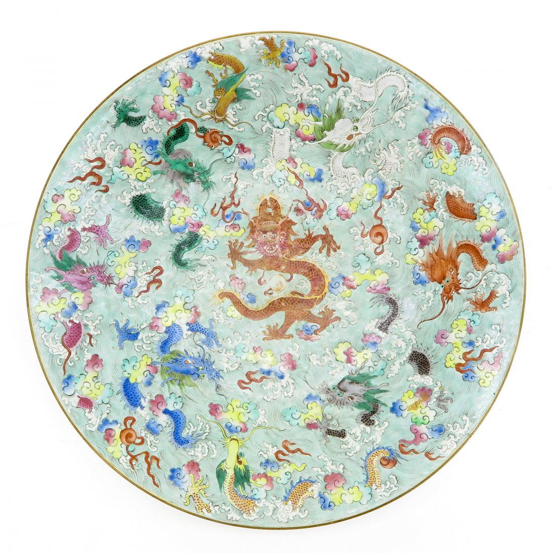 19th Century China Porcelain Plate (1 of 2)