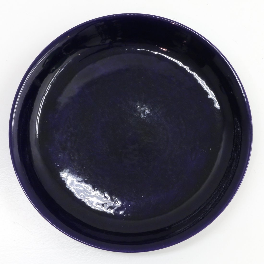 China Porcelain Cobalt Blue Plate (1 of 2)