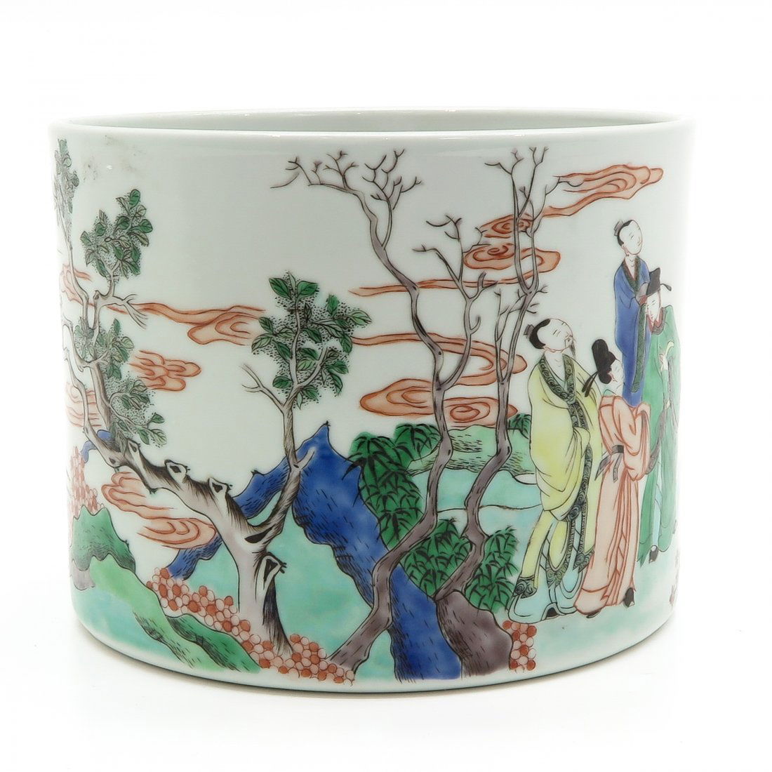 China Porcelain Brush Pot (1 of 6)