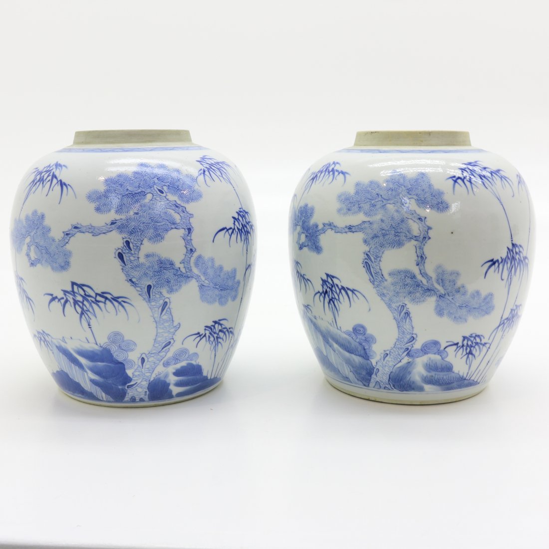 Pair of China Porcelain Ginger Jars (1 of 6)