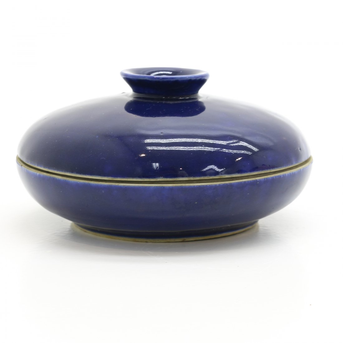 China Porcelain Blue Glazed Box (1 of 6)