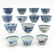 Diverse Lot of China Porcelain Cups