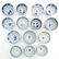 Diverse Lot of China Porcelain Cups - 5