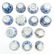 Diverse Lot of China Porcelain Cups - 6