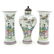 Famille Rose Decor 3 Piece Garniture Set