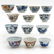 Diverse Lot of China Porcelain Cups