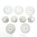 19th Century China Porcelain Cups and Saucers - 6