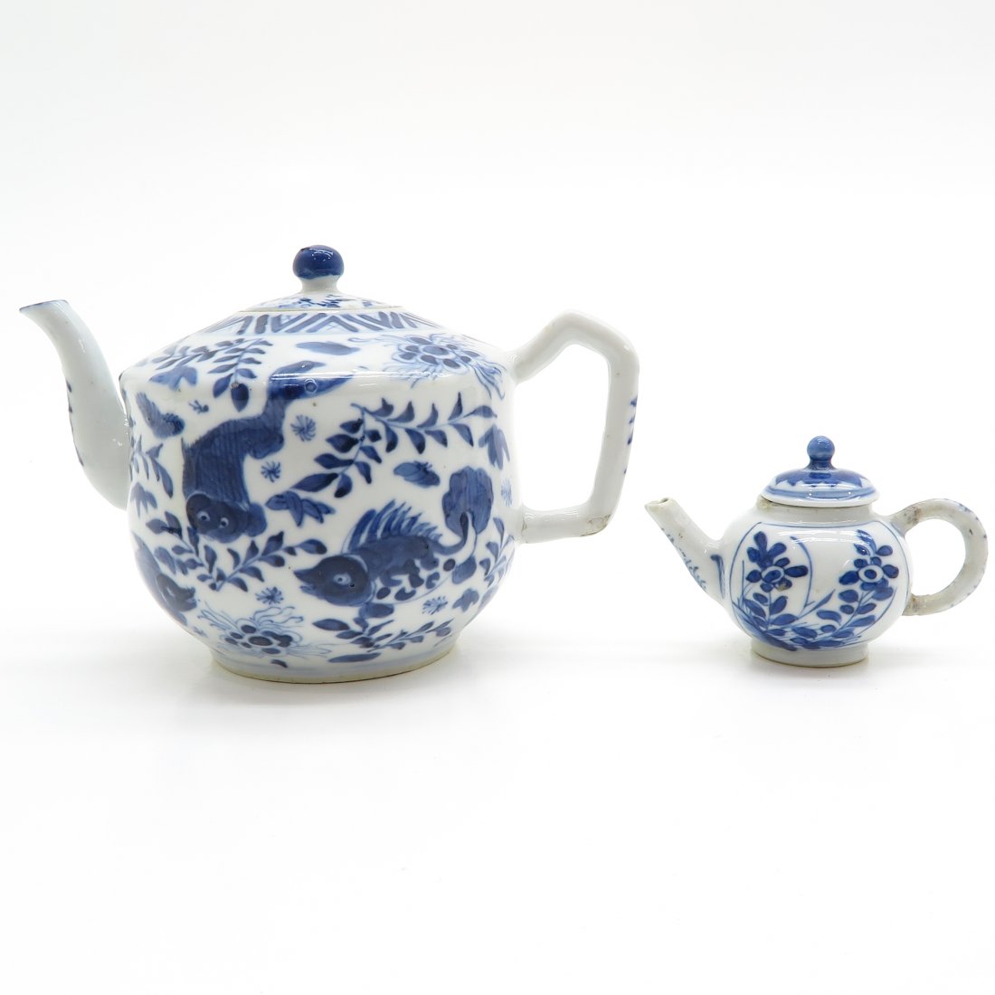 Lot of 2 China Porcelain Teapots (1 of 6)
